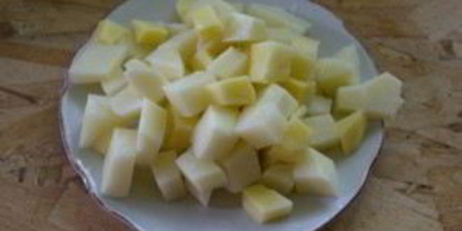 Рецепт горохового супа с копченым салом