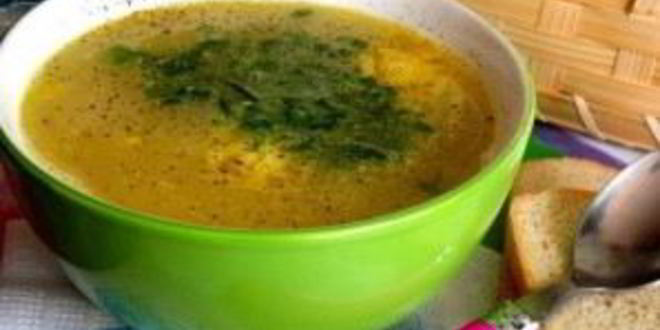 Рецепт горохового супа с копчеными ребрышками