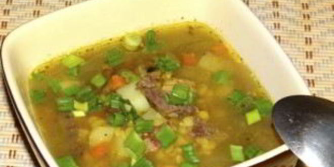 Рецепт горохового супа с ребрышками в мультиварке