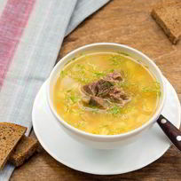 Рецепт Горохового супа с тмином и сельдереем