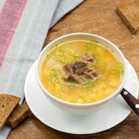 Рецепт Горохового супа с тмином и сельдереем