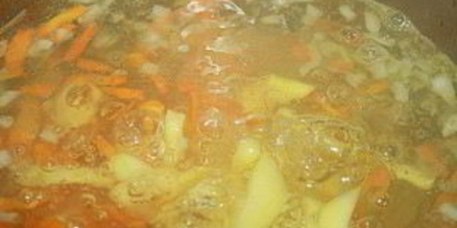 Рецепт горохового супа с тушенкой