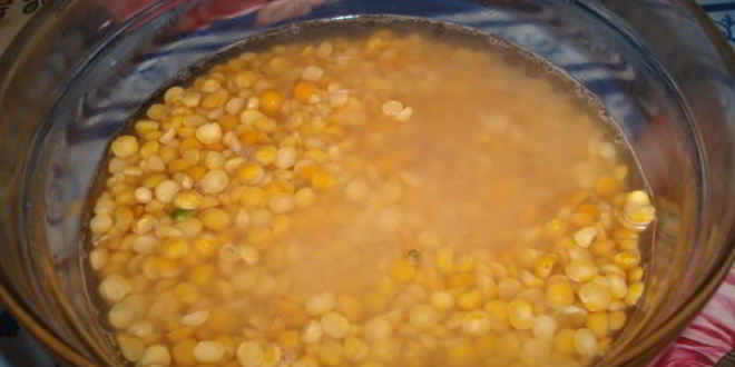 Рецепт горохового супа с зеленой фасолью