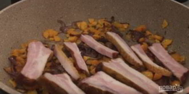 Рецепт очень вкусного горохового супа с копчеными ребрышками