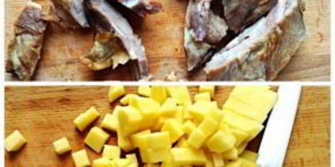 Рецепт супа горохового с ребрами