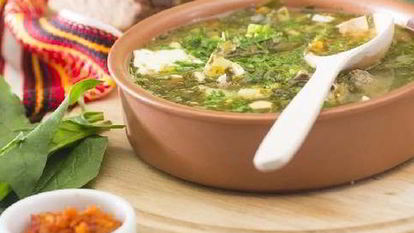 Рецепт Говяжьего супа с щавелем