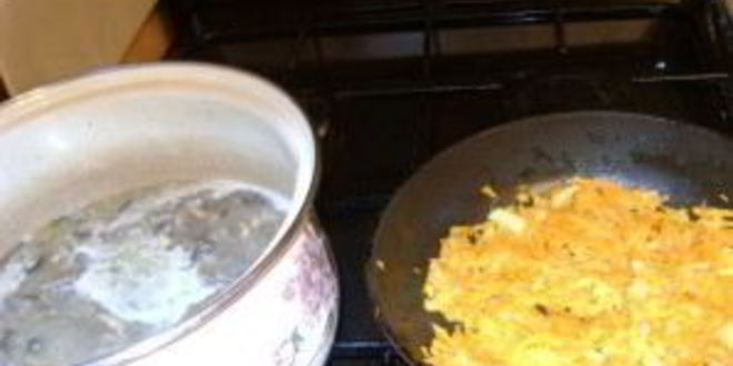 Рецепт грибного супа с рисом