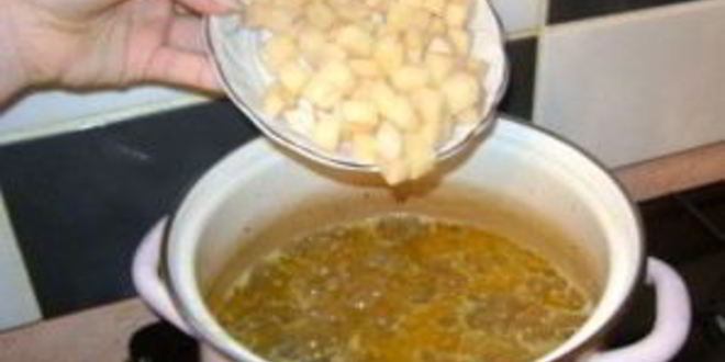 Рецепт грибного супа с рисом