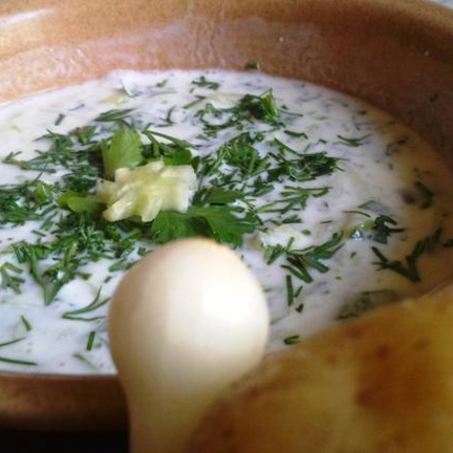 Рецепт Холодника из кефира по-белорусски