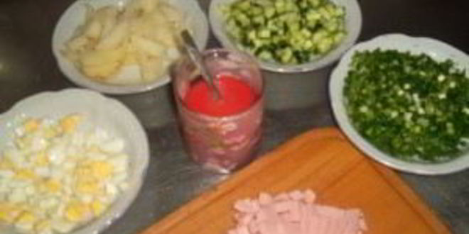 Рецепт холодника по-украински