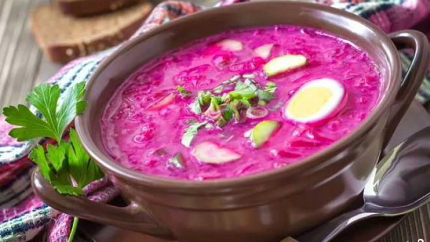 Рецепт холодника со свеклой