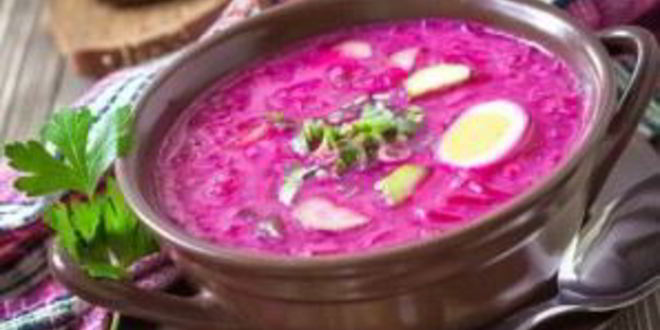 Рецепт холодника со свеклой