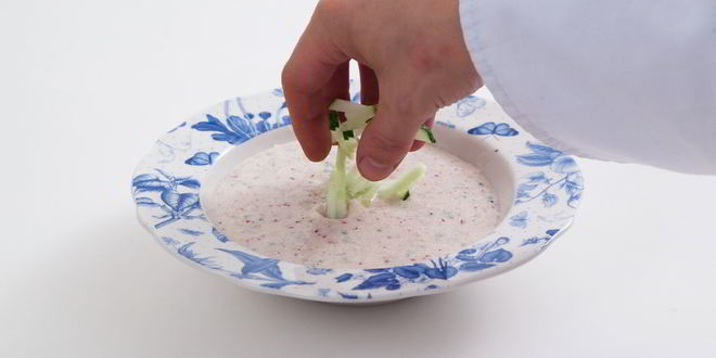 Рецепт холодного супа из редиски и молока