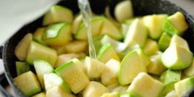 Рецепт холодного супа-пюре из кабачков