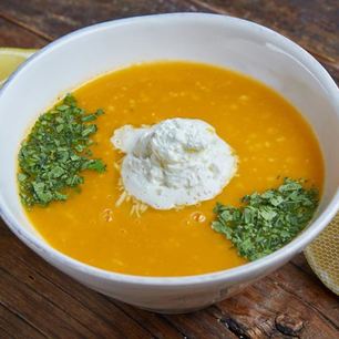 Рецепт Холодного супа с нутом и тахини