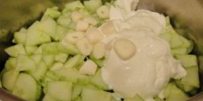 Рецепт холодного супа с огурцом