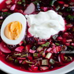 Рецепт Холодного свекольного супа