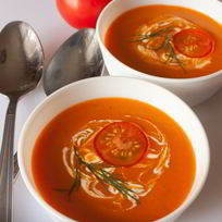 Рецепт Холодного томатного супа со специями