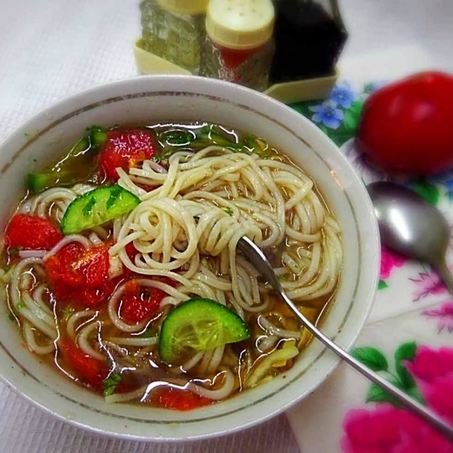 Рецепт Кукси с говядиной по-корейски