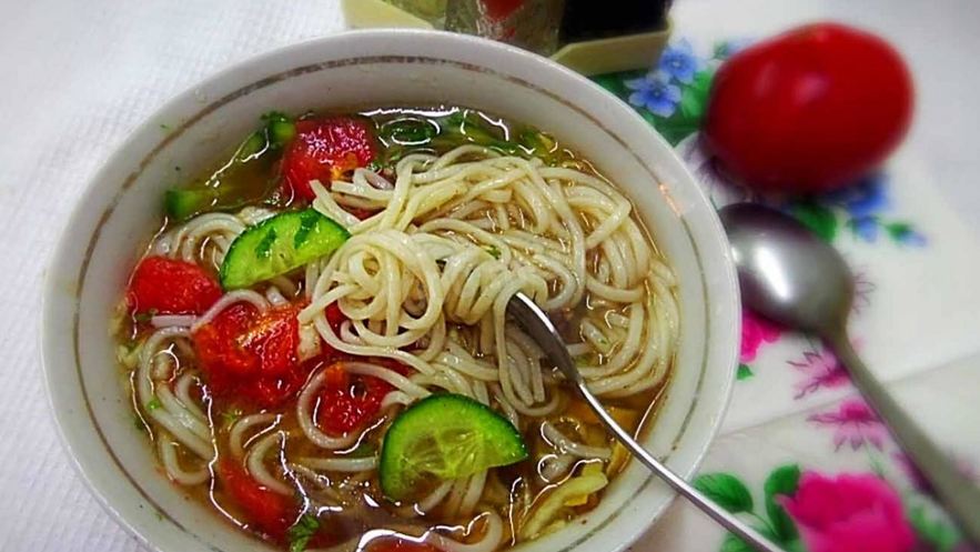 Рецепт кукси с говядиной по-корейски