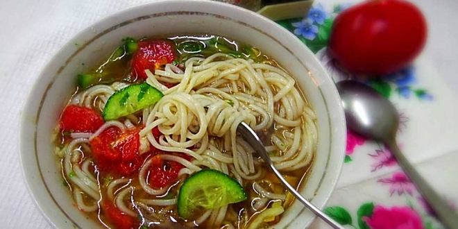 Рецепт кукси с говядиной по-корейски