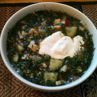 Рецепт Окрошки — летнего холодного супа