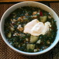 Рецепт Окрошки — летнего холодного супа