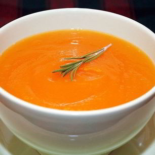 Рецепт Крема-супа из тыквы со сливками