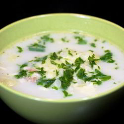 Рецепт Куриного супа с цветной капустой