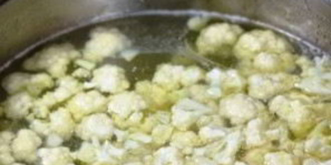 Рецепт куриного супа с цветной капустой