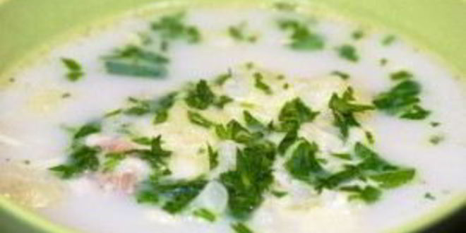 Рецепт куриного супа с цветной капустой