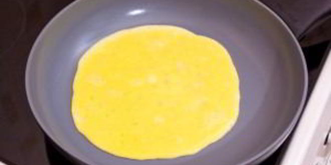 Рецепт куриного супа с яичными блинчиками