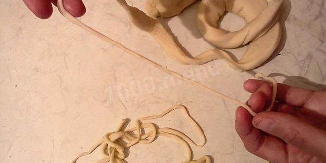 Рецепт домашней лапши для лагмана