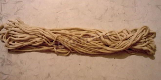 Рецепт домашней лапши для лагмана