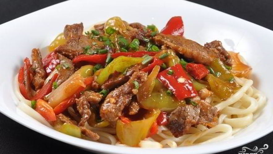 Рецепт лагмана из говядины в мультиварке