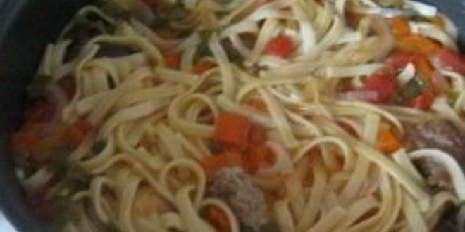 Рецепт лагмана из говядины в мультиварке