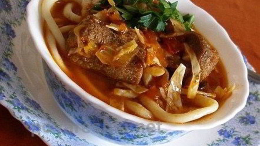 Рецепт лагмана из индейки