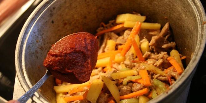 Рецепт лагмана из свинины