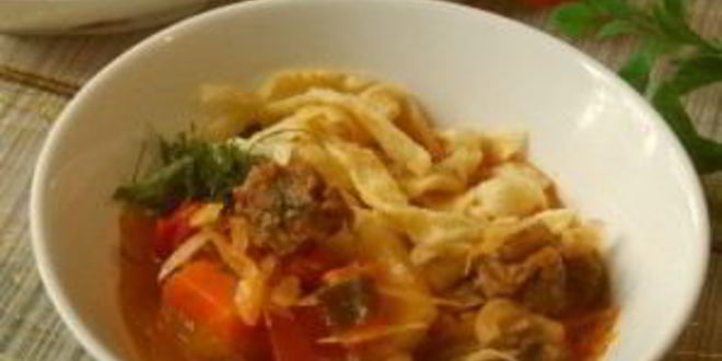 Рецепт лагмана капустного