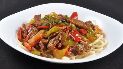 Рецепт Лагмана — лапши со свининой и овощами