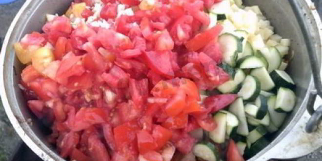 Рецепт лагмана на костре в казане