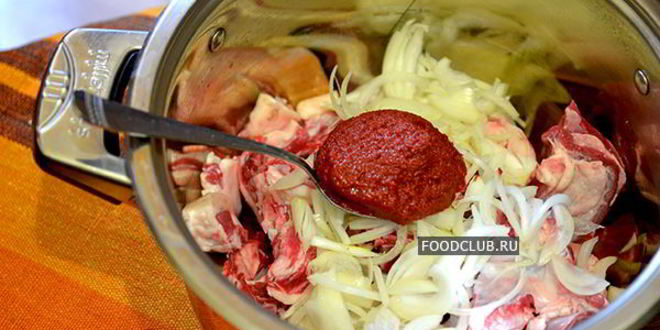 Рецепт лагмана по-арабски