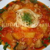 Рецепт Лагмана по-домашнему из мультиварки