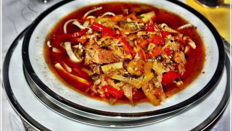 Рецепт лагмана по-среднерусски