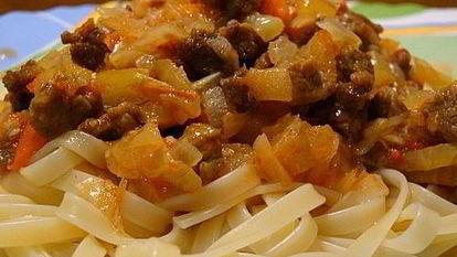 Рецепт Лагмана с капустой