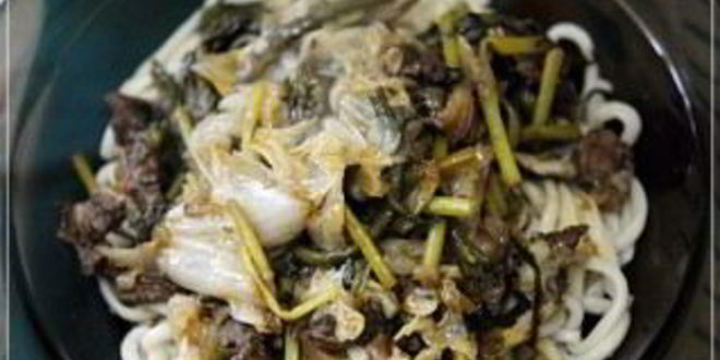 Рецепт лагмана с квашеной капустой