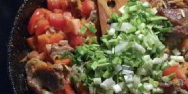 Рецепт лагмана с овощами