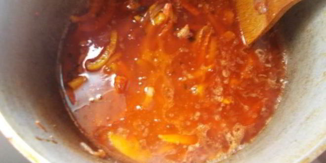 Рецепт лагмана с тянутой лапшой