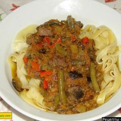 Рецепт Лагмана уйгурского из говядины