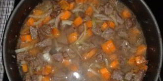 Рецепт лагмана в микроволновке